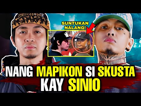 Nang MAPIKON si SKUSTA kay SINIO | Ft. FLOW G | (FlipTop vs Ex Battalion)