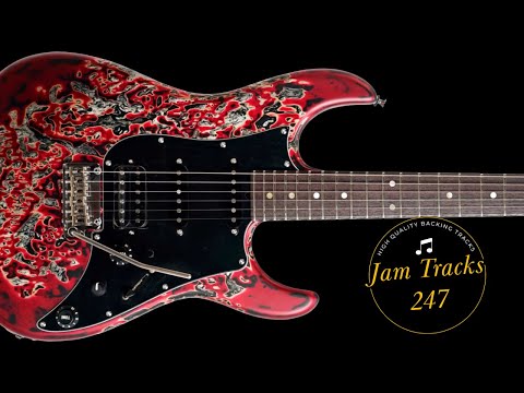 Deeply Emotional Rock Ballad Guitar Backing Track in C Minor (64bpm)