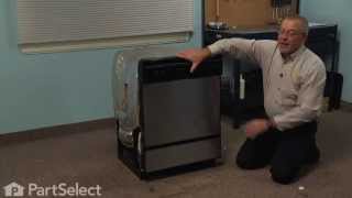 Dishwasher Repair: Replacing the Single Roller Wheel (Whirlpool Part # 4162322)