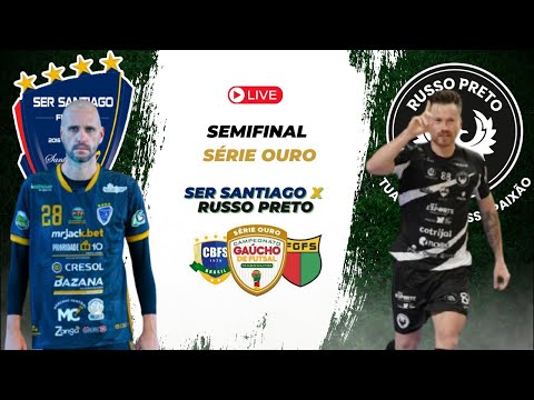 SANTIAGO NA FINAL! SERSAN 6 (1) x 4 (1) Russo Preto - Série Ouro 2025 - SEMIFINAL (JOGO DE VOLTA)