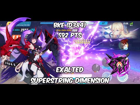 HI3 SEA - [Nirvana Exalted] BKE (D384) 592 Pts - HOT(S0) AE VK Bella 4*