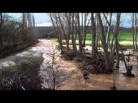 30 marzo 2013 video 1 - Rio Riaza por Aldealengua de Santa Maria - SEGOVIA