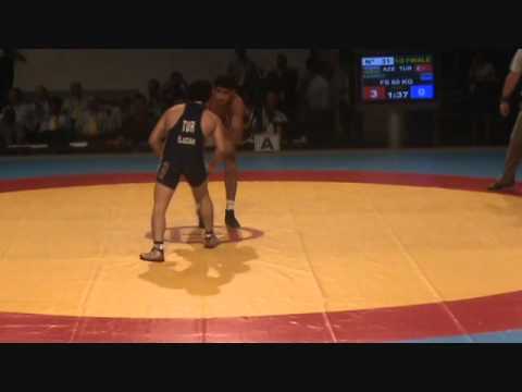 JR WORLD FS: Asgarov (AZE) dec. Uzan (TUR), 60 kg semis