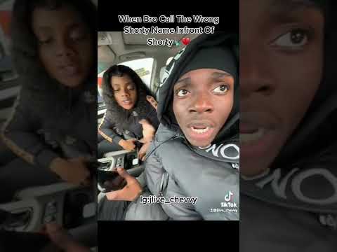 Back UP TIKTOK CHALLENGE!😳Ft. Wrong Shorty Name INFRONT Of Shorty! | YSBG ENT.