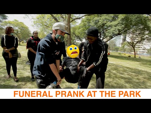 Funeral Prank For People Sleeping At The Park