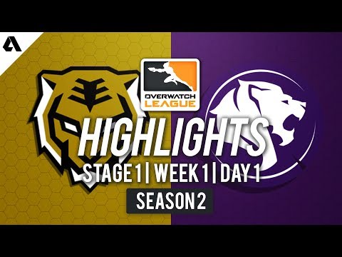 Seoul Dynasty vs LA Gladiators | Overwatch League S2 Highlights - Stage 1 Week 1 Day 1