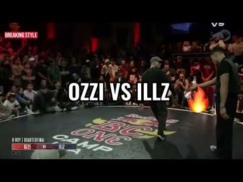 BBOY OZZI VS ILLZ RED BULL BC ONE EUA 2022 - QUARTER FINAL LAST CHANCE