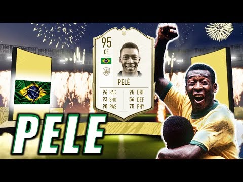 FIFA 20 ICON 95 RATED PELE PLAYER REVIEW | BEST ICON ULTIMATE TEAM RTG #9