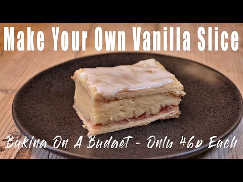 Make Your Own Vanilla Slice - Delicious And Light - Only 46p Each.