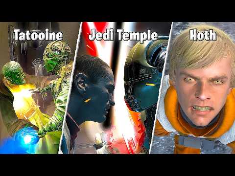 THE FORCE UNLEASHED Sith Master Difficulty Walkthrough All DLCs (No Commentary)