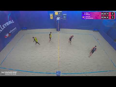 22:10 O. Bilyk / R. Melnyk - A. Bakotin / K. Borshchenko 25.08.2022 | Winners Beach Volleyball