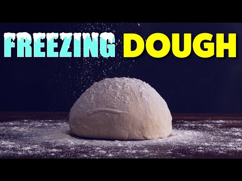 The CORRECT way to Freeze Pizza Dough