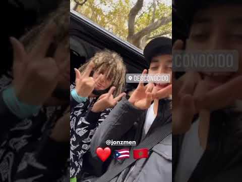 Aiman Jr con Jon Z en Barcelona!!!!😮😮😮😮