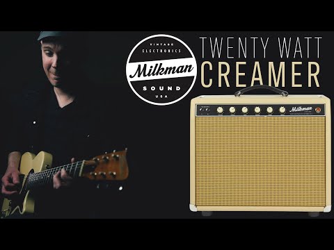 Demos in the Dark // Milkman Sound 20 Watt Creamer // Guitar Amp Demo