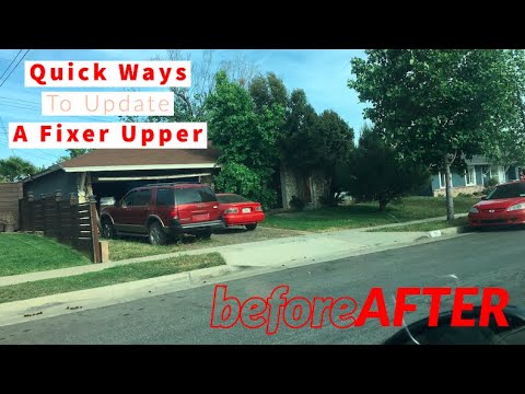 Before and After Curb Appeal