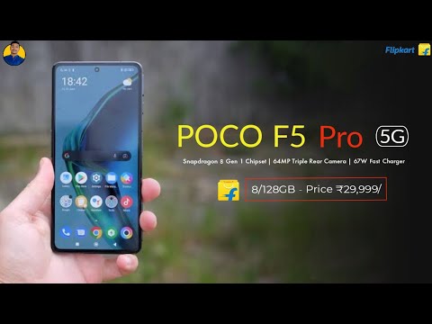 Poco F5 Pro 5G - Review | First Look |Snapdragon 8 Gen 1 Chipset, 64MP Triple Camera, 67W Charger.