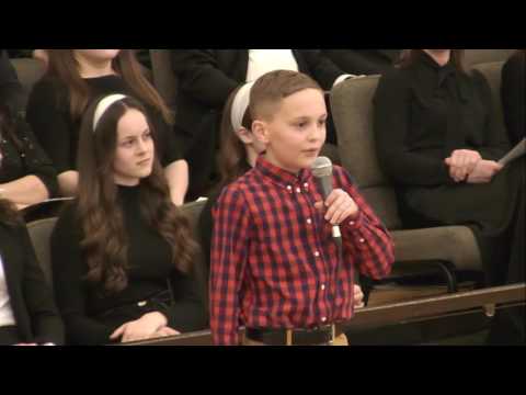 GRPC Poezie Vestea bună - Biserica Penticostală Golgota Portland Oregon 12-24-2016 pm