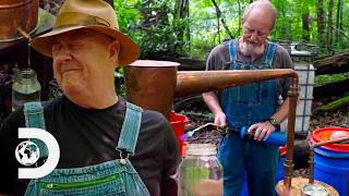 Mark And Digger Test Cheap Recipes To Save Their Business | Moonshiners