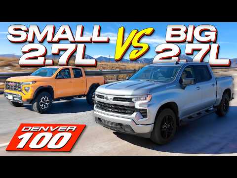 We DIDN’T Expect This MPG Result: 2026 Chevy Silverado vs GMC Canyon with the SAME Engine!