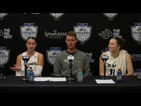 2025 Big West Women's Volleyball Championship Final - No. 1 seed UC Davis