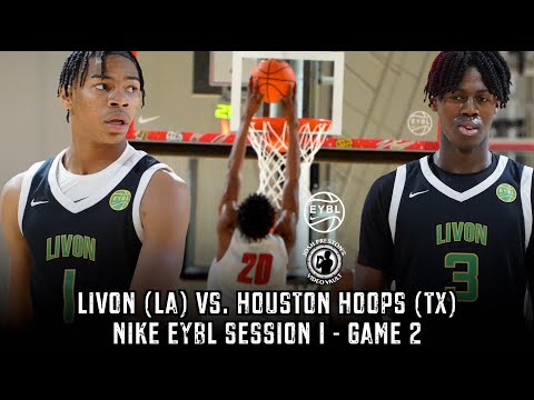 LivOn 17U vs. Houston Hoops (HIGHLIGHTS) || LivOn takes on top recruit in the nation Tre Johnson 👀🔥