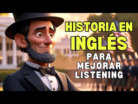 🔥⭐ APRENDE INGLÉS CON HISTORIAS CORTAS | La vida de Abraham Lincoln