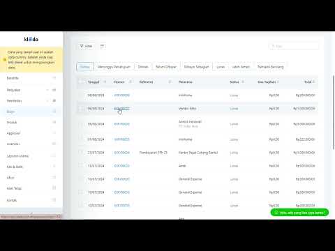 FITUR TOOLTIP DI MENU BIAYA