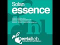 Solan - Essence (Original Mix) 