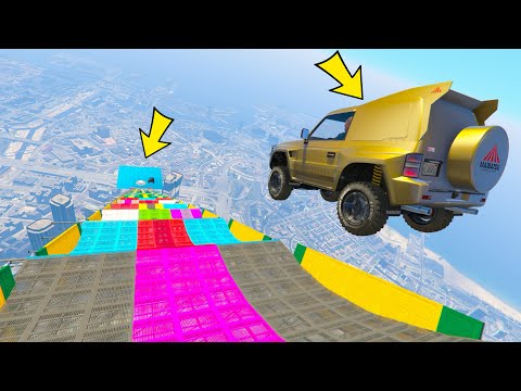 GTA 5 ONLINE 🐷 MEGA RAMP MERCENARIES 99999% IMPOSSIBLE !!! 🐷 COME ON !!