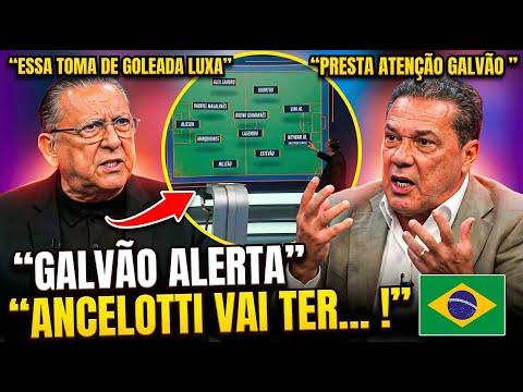 🚨ALERTA TOTAL! Galvão Bueno expõe duas Seleções e divide o Brasil para 2026