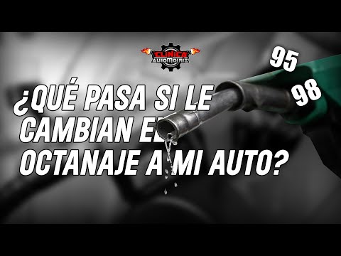 ¿Qué pasa si le cambian el tipo de octanaje a mi auto?