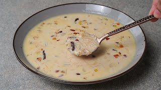 Eid Special Sheer Khurma Recipe | Famous Eid Special Dessert Recipe Sheer Khurma