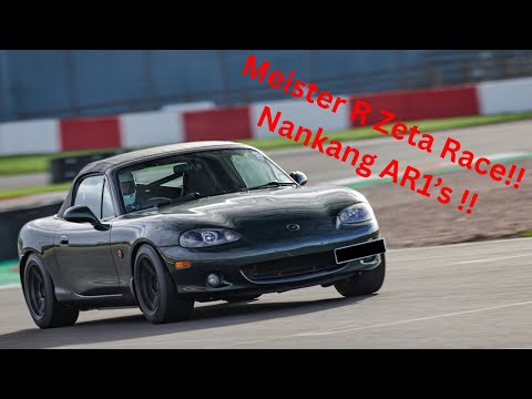 Mazda MX5 NB MK2.5 | Donington Park | Nankang AR1s | Meister R Zeta Race | Carbotech Miata Track Day
