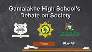 preview picture of video 'Gamalakhe High School's Debate on Society - preview'