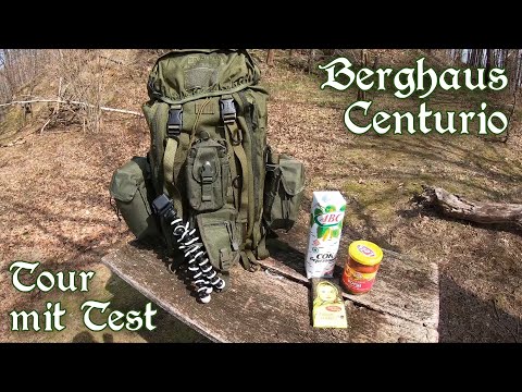 Backpack test "Berghaus Centurio 30" on a hike along the Zschopau with delicious Russian food