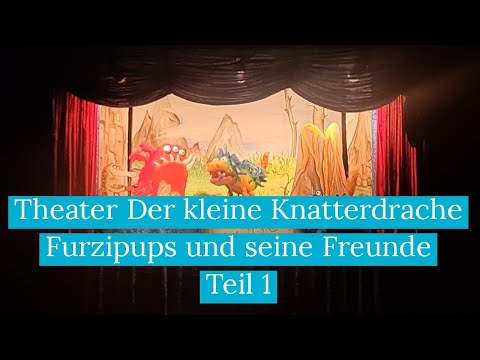Theater Der kleine Knatterdrache Furzipups und seine Freunde Teil 1 #shorts #theatre #theater #kids