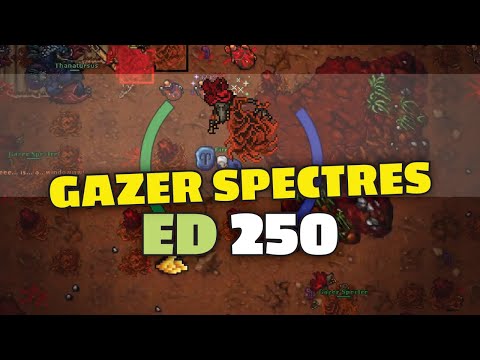 Gazer spectres - ED 250 solo - Tibia hunting