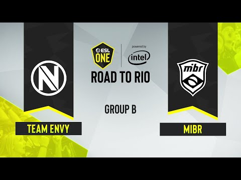 CS:GO - MIBR vs. Team Envy [Train] Map 2 - ESL One Road to Rio - Group B - NA