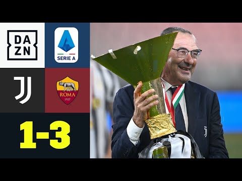 Juve mit Trophäe, aber ohne CR7 & Romas Perotti glänzt: Juventus Turin - AS Rom 1:3 | Serie A | DAZN