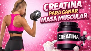 Creatina monohidratada ¿Para qué sirve en mujeres? ¿Causa celulitis? ¿Causa retención de líquidos?
