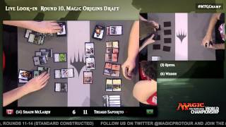 2015 Magic World Championship Round 10 (Draft): Jacob Wilson vs. Paul Rietzl