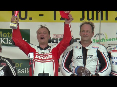 ADAC CLASSIC GP Bike Legends award ceremony with Ralf Waldmann/Wayne Gardner/Freddie Spencer 2016 02