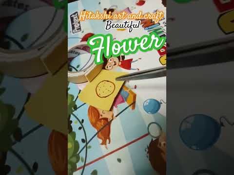 how to make a  beautiful and small flower 🌹 🌺 #art #craft