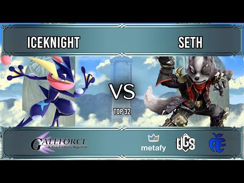Galeforce - Top 32 - IceKnight(Greninja) Vs. Seth(Wolf)