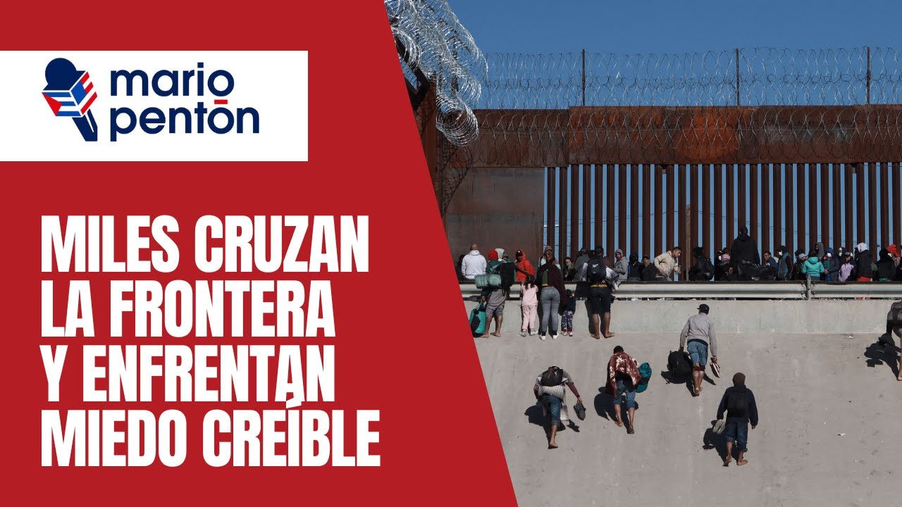 Miles cruzan la frontera de EEUU por temor a un cierre completo en enero. La oleada continúa