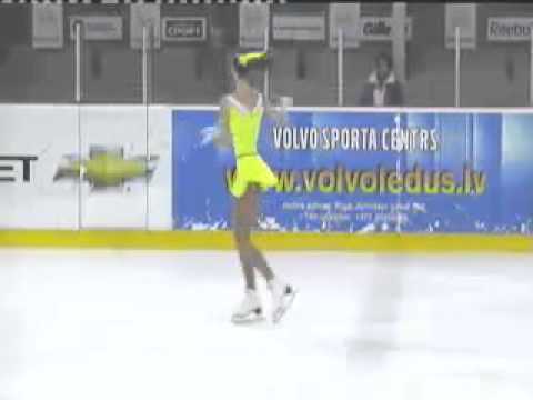 Emilia REIMANE, LAT (Junior A Ladies, SP)