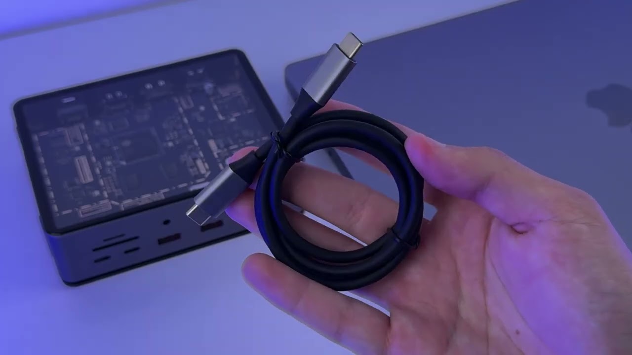 Перехідник HUB WIWU Matrix docking station 16in1 W1601 Gray