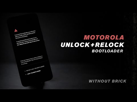 How to Unlock and Relock Bootloader on Moto Phones | Unlock Motorola Bootloader