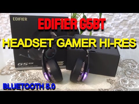 Headset gamer INCRÍVEL EDIFIER G5BT, testando o microfone   - LINK DA LOJA NA DESCRIÇÃO.