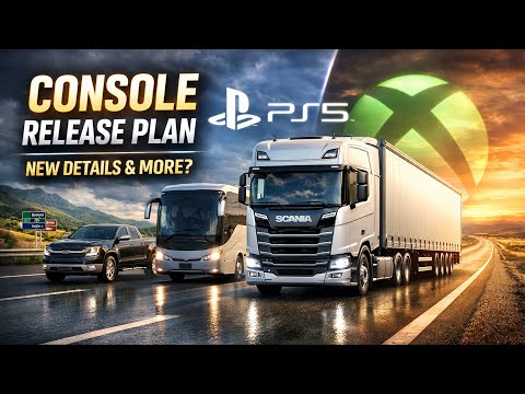 ETS2 & ATS Console Release Plan – New Details & What’s Next